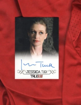 Cartão de autógrafo True Blood Jessica Tuck as Nan Flanagan - Imagem 1 de 2
