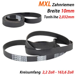 10mm Breit MXL Schwarz Gummi Zahnriemen Geschlossene Schleife,für CNC,3D Drucker - Picture 1 of 12