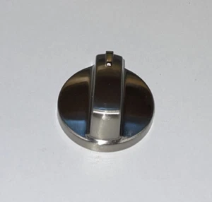 5304490126 OEM Kenmore Range Bedienknopf Edelstahl - Bild 1 von 8