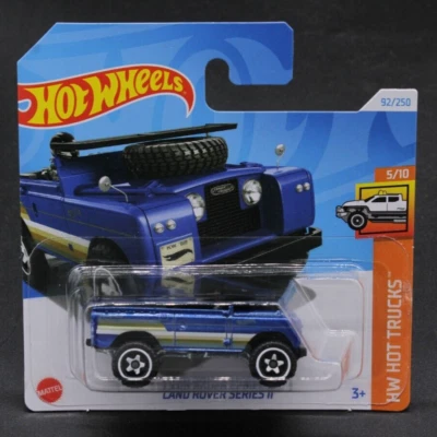 Hot Wheels Land Rover Series II 92/250 HW Hot Trucks 5/10 Auto 1:64 2024 - Immagine 1 di 2