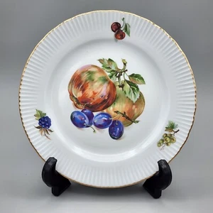 Jlmenau Graf Von Henneberg Porcelain Plate, German Democratic Republic, Fruit - Picture 1 of 8