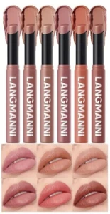 Velvet Matte Lipstick THE SMOOTH NUDE ONE by Langmanni - Picture 1 of 7