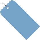 Discount Tag & Label Dark Blue Shipping Tags, Wired, 13 Pt, 4 3/4' x 2 3/8', ...