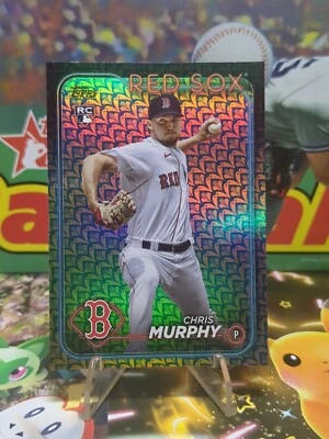 2024 Topps Series 1 Chris Murphy Easter Holiday Foil #73 Boston Red Sox NM/M - Image 1 of 4