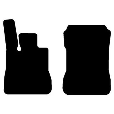 2pc Front Custom Fit Carpet Floor Mats For Mercedes-Benz SL-Class - Image 1 of 4