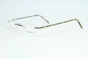FOSSIL OF 1121 Stainless Steel Eyeglasses Optical Frame17-12 - Picture 1 of 5