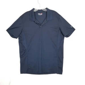Camisa polo de golf para hombre FILA talla L azul marino con acentos. - Imagen 1 de 10