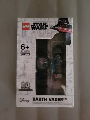 Lego Disney Star Wars: Darth Vader Watch Minifig. 20th Year Edition! New/Sealed! - Image 1 of 2