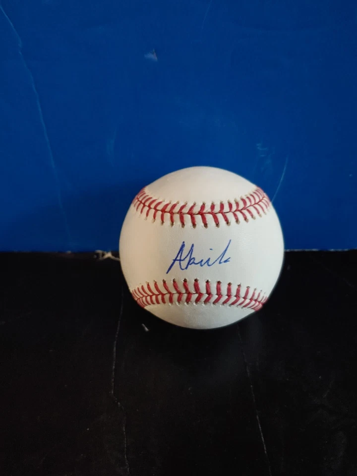 Akil Baddoo Signed Autographed OML Baseball ONYX COA - Image 1 of 1