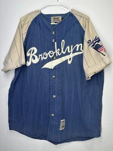 Vintage Mirage Brooklyn Dodgers Jersey Coopertown Collection - XL - Picture 1 of 7