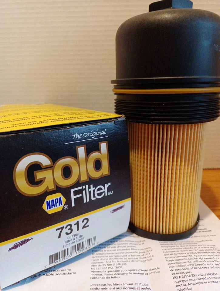 Napa Gold Filter 7312 Oil Filter (Wix 57312 Carquest 84312 Fram CH9549) - Image 1 of 4