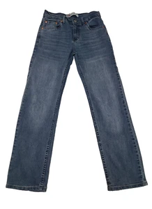 Levi Strauss 514 Youth Boys Straight Leg Jeans Size 14 Reg 27W x 27L - Picture 1 of 6