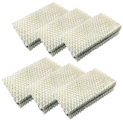 Pack of 6 HQRP Wick Filter for Sears Kenmore Humidifiers / ## 14909, 14912 - Image 1 of 4
