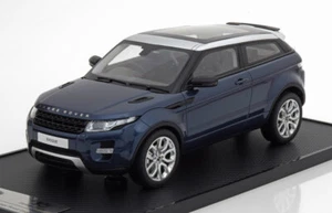 Land Rover Evoque 2011 Blue Silver Metal CENTURY DRAGON LRDCAREBB118 1/18 Resin - Picture 1 of 3