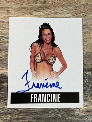 Francine 2014 Leaf Originals Lucha Libre Automático #F1 Foto 1 de 2