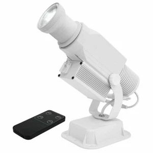 15W LED GOBO Logo Projector Light Waterproof Rotating Image + Remote Control - Picture 1 of 15