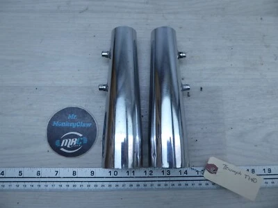 Triumph T120 T140 Bonneville 650 PL1289-20. кронштейны крепления фар вилочные уши - Изображение 1 из 4