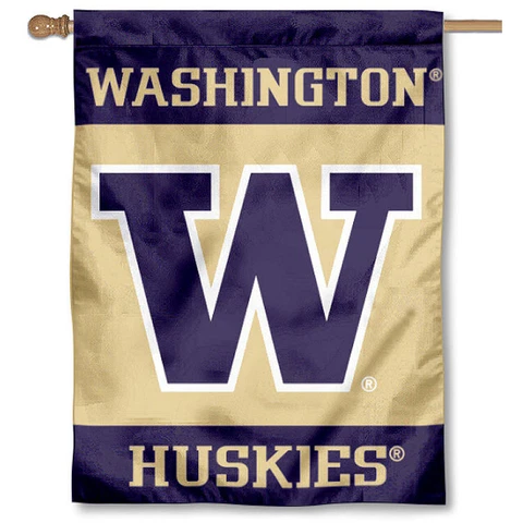 University of Washington Huskies Banner Flag Cover