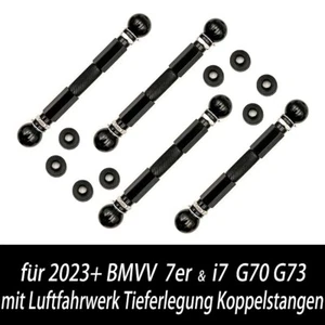 Für BMW 7er i7 G70 Alpina B7 Airmatic Luftfahrwerk Tieferlegung Koppelstangen - Bild 1 von 8