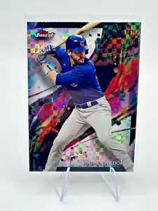 2024 Topps Finest - Checkerboard Refractor Patrick Wisdom #34 - Picture 1 of 2