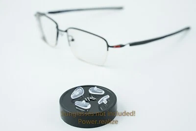 Almohadillas nasales transparentes Oakley calibre 3,2 hojas (2 pares) con tornillos OX5128 Foto 1 de 2