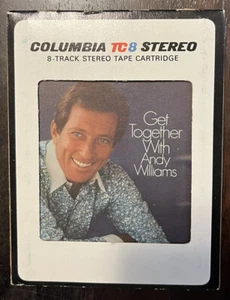 Get Together With Andy Williams 8 Track Cassette Tape Columbia w Original Box - Picture 1 of 6