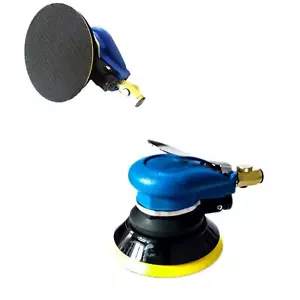 Levigatrice pneumatica orbitale aria compressa 5" 1/4" piu 2 fogli abrasivi - Foto 1 di 3