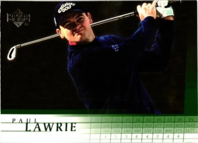 2001 Upper Deck Golf #41 Paul Lawrie RC Rookie Near Mint - Image 1 of 2
