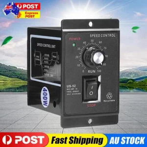 AC220V 50/60Hz Speed Control Unit 400W AC Speed Controller for Production Line - Picture 1 of 11