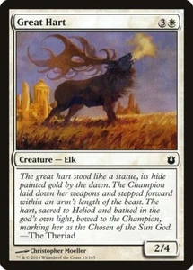 MTG C REGULAR - BNG: Born of the Gods LP- GREAT HART 15/165 - Picture 1 of 1