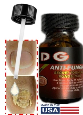 DG HOGO SANA Antifungal support liquid for toesnails Hongo En nails Las Manos Pies BEST #1