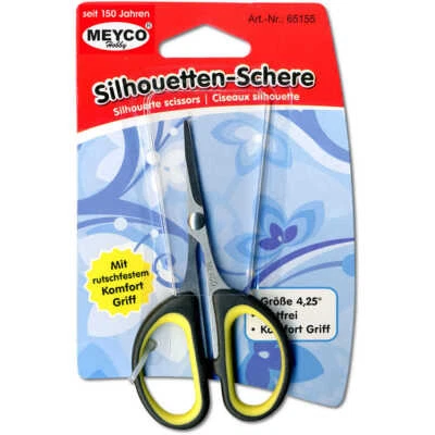 Silhouettenschere - spitz Gr. 4,25" / 10 cm von Meyco (65155) - Bild 1 von 2