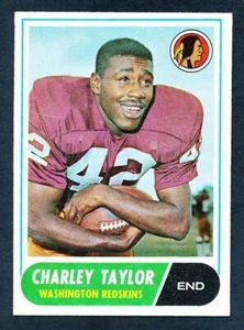 1968 TOPPS Football #192 CHARLEY TAYLOR NRMT+ - Picture 1 of 2