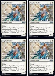 MTG - 4x ANGEL OF VITALITY - M20/Core Set 2020 (U) - Bild 1 von 1