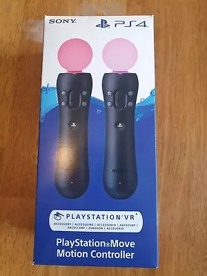Sony PS4 Move Controllers - Twin Pack - Brand New • 96.96£