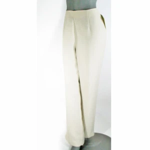 NWT Pamela Dennis Private Client Group QVC Size: 18 Beige Draped Pants, Slacks - Picture 1 of 6