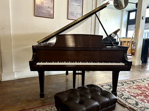 1995 Steinway & Sons Model M - Mahogany Satin- Factory Original - Picture 1 of 16