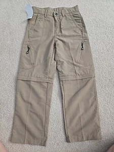 Boys Cruz Convertible Pants  Khaki Size S  Shorts Quick Dry - Picture 1 of 11