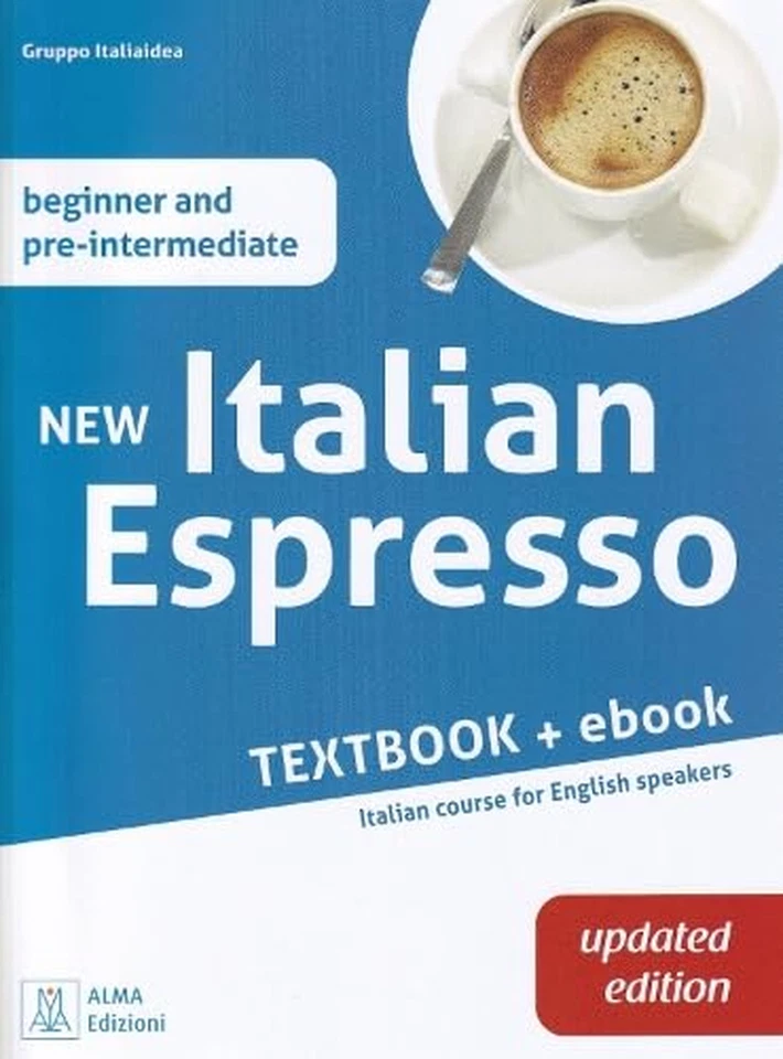 New Italian Espresso: Textbook + Ebook UPDATED EDITION - Beginner/Pre-Intermedia - Image 1 of 1