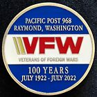 Veterans of Foreign Wars VFW Post 968 Challenge Coin