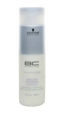  Condicionador alisador Schwarzkopf BC Bonacure controle suave 6,8 oz - Imagem 1 de 4