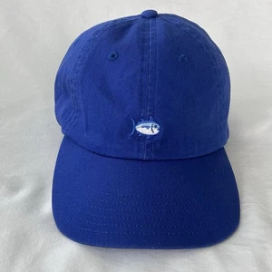 Southern Tide Navy Blue Mens One Size Adjustable Skipjack Fish Strapback Hat Cap - Picture 1 of 9
