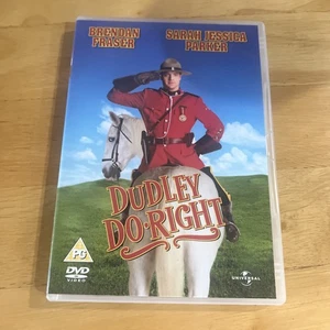 Dudley Do Right DVD 1999 Brendan Fraser Sarah J Parker - Picture 1 of 3