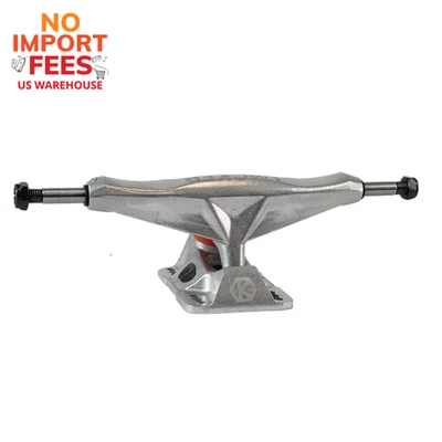 Juego de camiones Grind King Locker 8,5 camiones monopatín plata cruda calidad duradera Foto 1 de 4