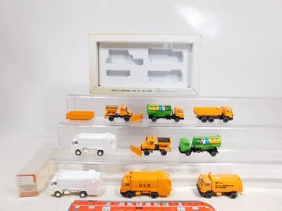Wiking 1:87 H0 Kommunal-Konvolut 641 Spazzatura MB Unimog ecc Sg / Mint #EG860-1 - Immagine 1 di 4