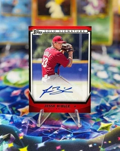 2011 Topps Pro Debut Solo Signatur Autogramm Jesse Biddle #SSA-JB Autogramm - Bild 1 von 2