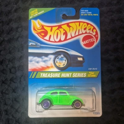 1995 Hot Wheels Treasure Hunt Series VW BUG #5,1 of 10,000  - Image 1 of 4