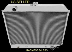 CAMPEÓN 3 FILAS RADIADOR ALUMINIO 1968-1974 DODGE MOPAR COCHE 26" NÚCLEO BLOQUE PEQUEÑO - Imagen 1 de 2