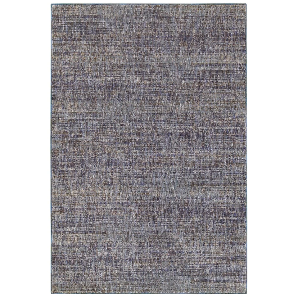 7x10 Sphinx Purple Solid Achromatic Flat Area Rug 8033F - Aprx 7' 10" x 10' 10" - Image 1 of 1