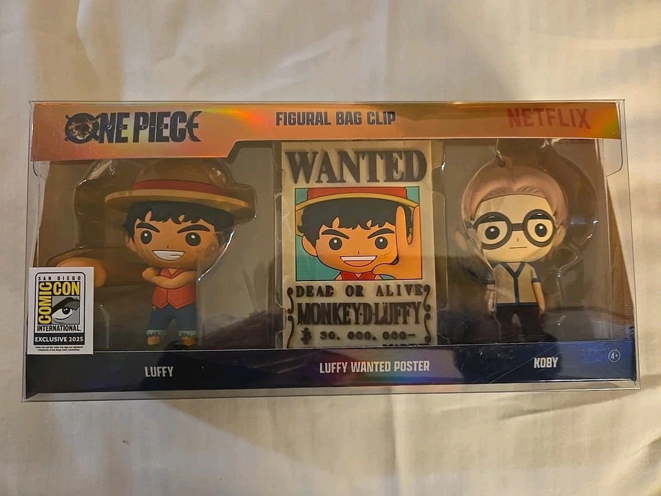 SDCC 2025 Exclusivo Monograma Una Pieza Acción en Vivo Bolsa de Espuma 3D Clip Set LE300 Foto 1 de 1